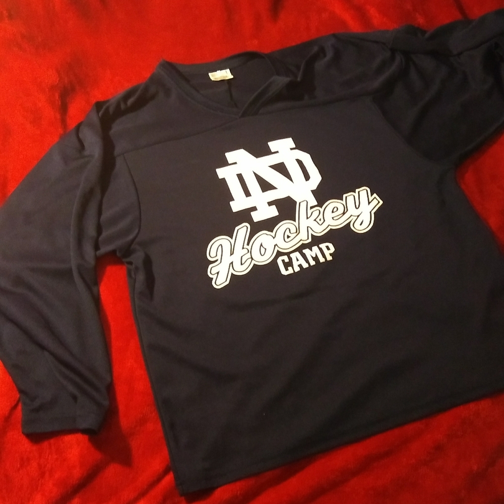 Notre Dame Hockey camp ccm jersey